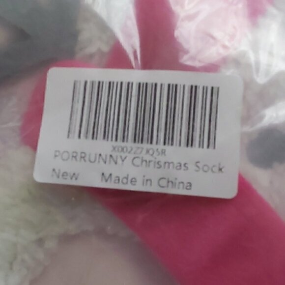 2 Pack My First Christmas Stocking Blue And Pink Snowmen 2021 - Picture 3 of 3